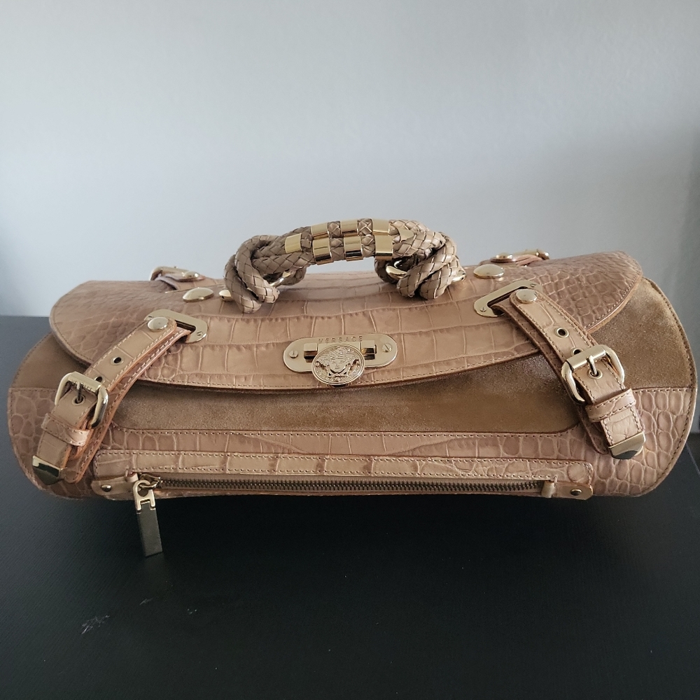Authentic Versace leather bag